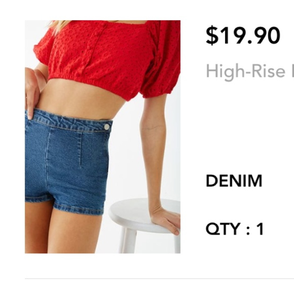 Jean Shorts
